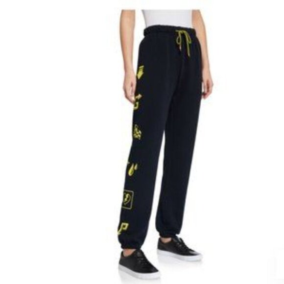 PAM & Gela Jogger Sweatpants Limited Edition Move Fast / On the Move Size Small - Picture 1 of 8